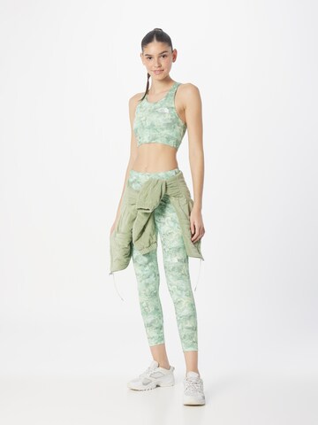 THE NORTH FACE - Soutien Bustier Soutien de desporto 'FLEX' em verde