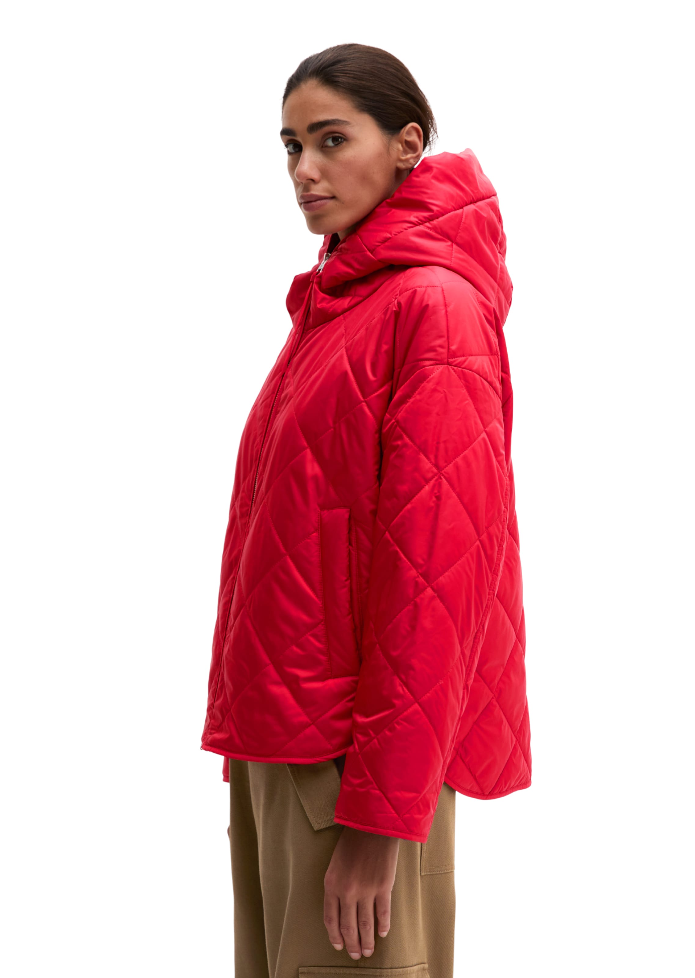 Marc O'Polo Between-season jacket in Red: side