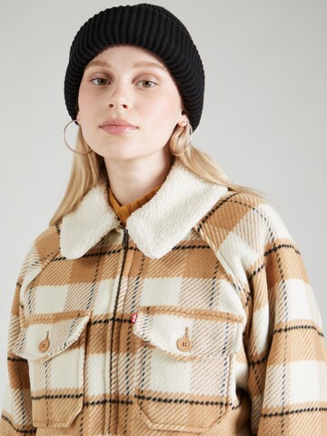LEVI'S ® Between-season jacket 'Shrunken 90's Flannel Jacket' in Beige