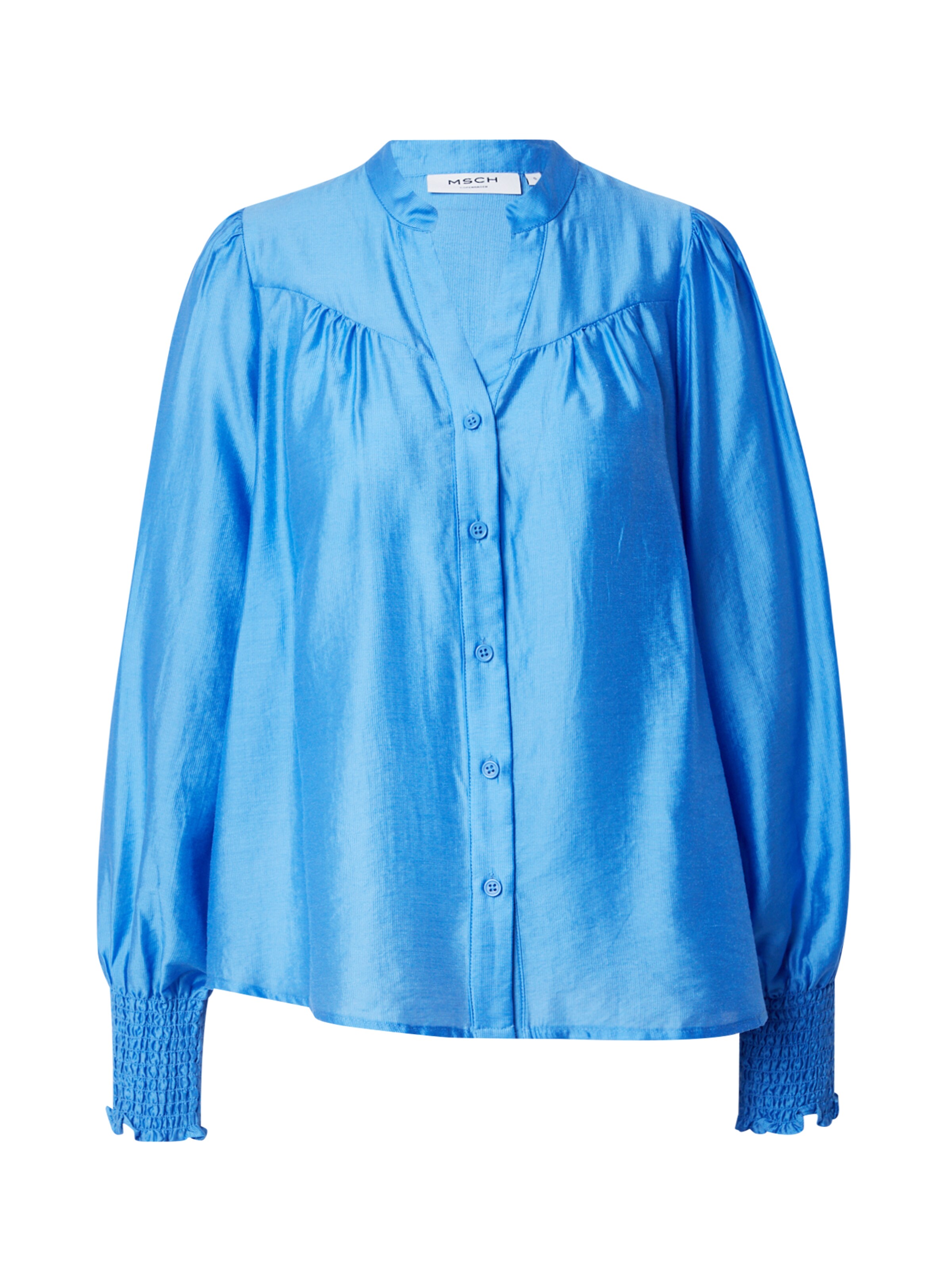Camicia da donna 'Kaliko Romina' di MSCH COPENHAGEN in blu: frontale