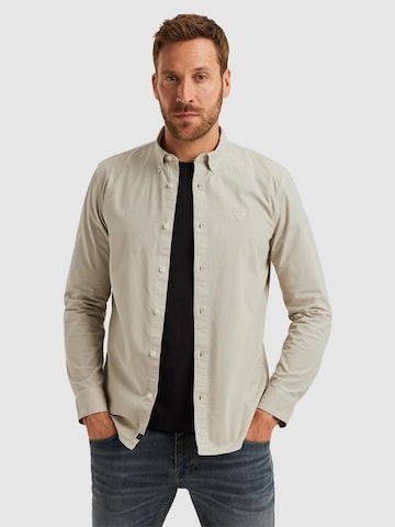 PME Legend Overhemd 'American Classic shirt' in Grijs: voorkant