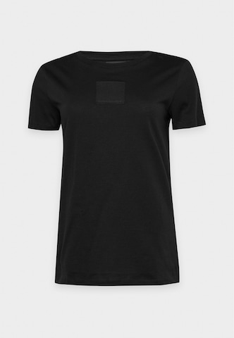 ARMANI EXCHANGE - Camiseta en negro: frente