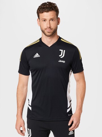 ADIDAS SPORTSWEAR Trikå 'Juventus Turin' i svart: framsida