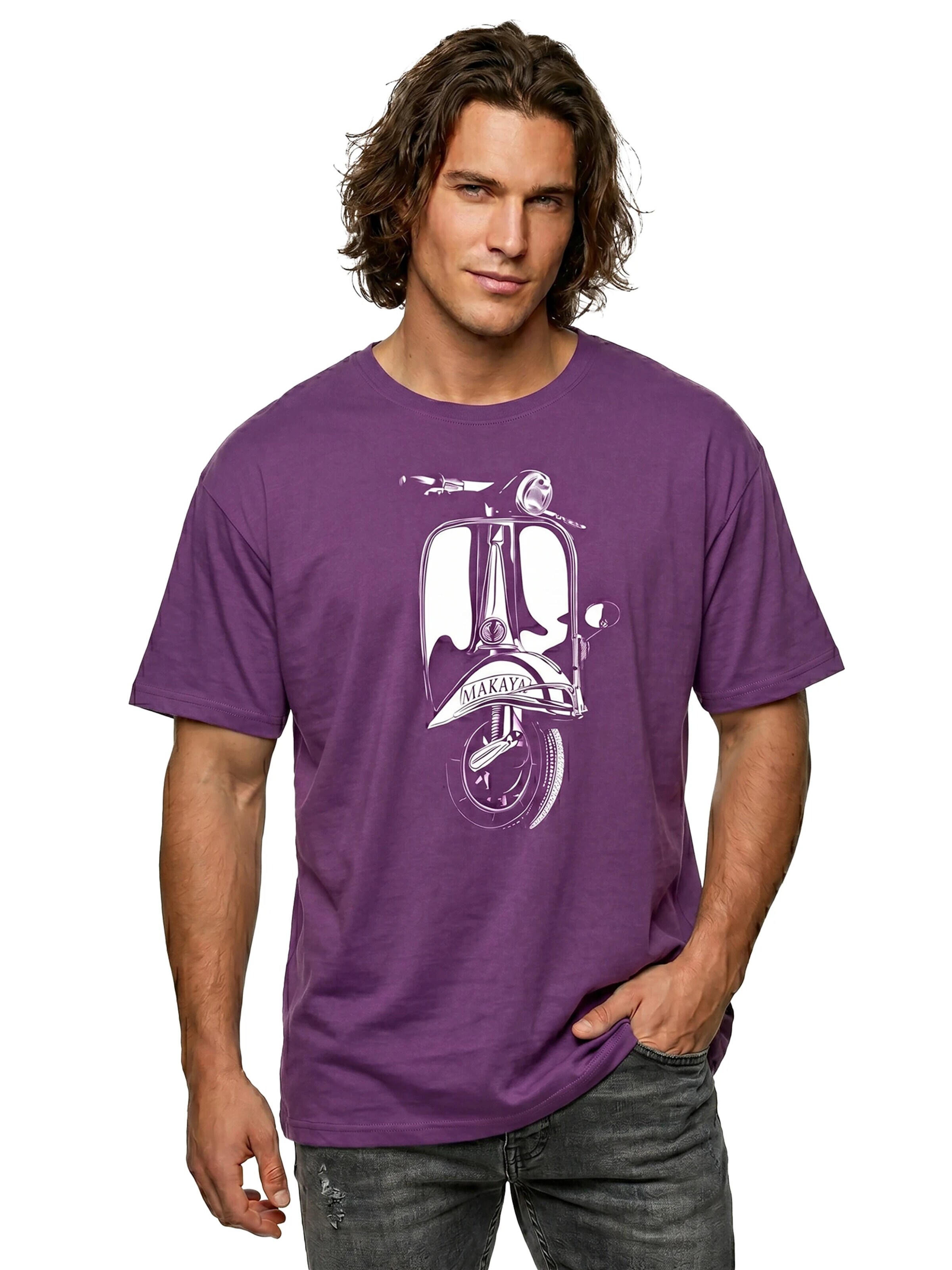 MAKAYA Shirt 'Makaya Roller' in Purple