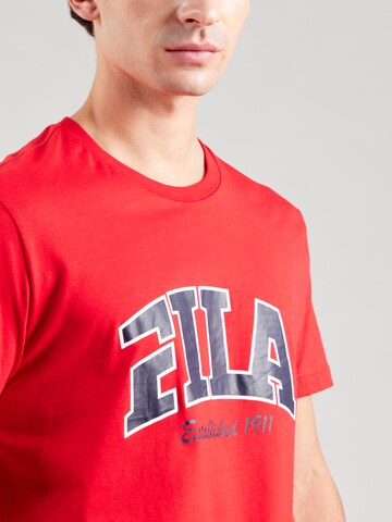 FILA Functioneel shirt 'LANAKEN' in Rood