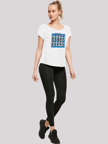T-shirt 'The Beatles Retro' F4NT4STIC en blanc