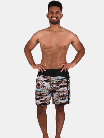 Shorts de bain wavebreaker en mélange de couleurs
