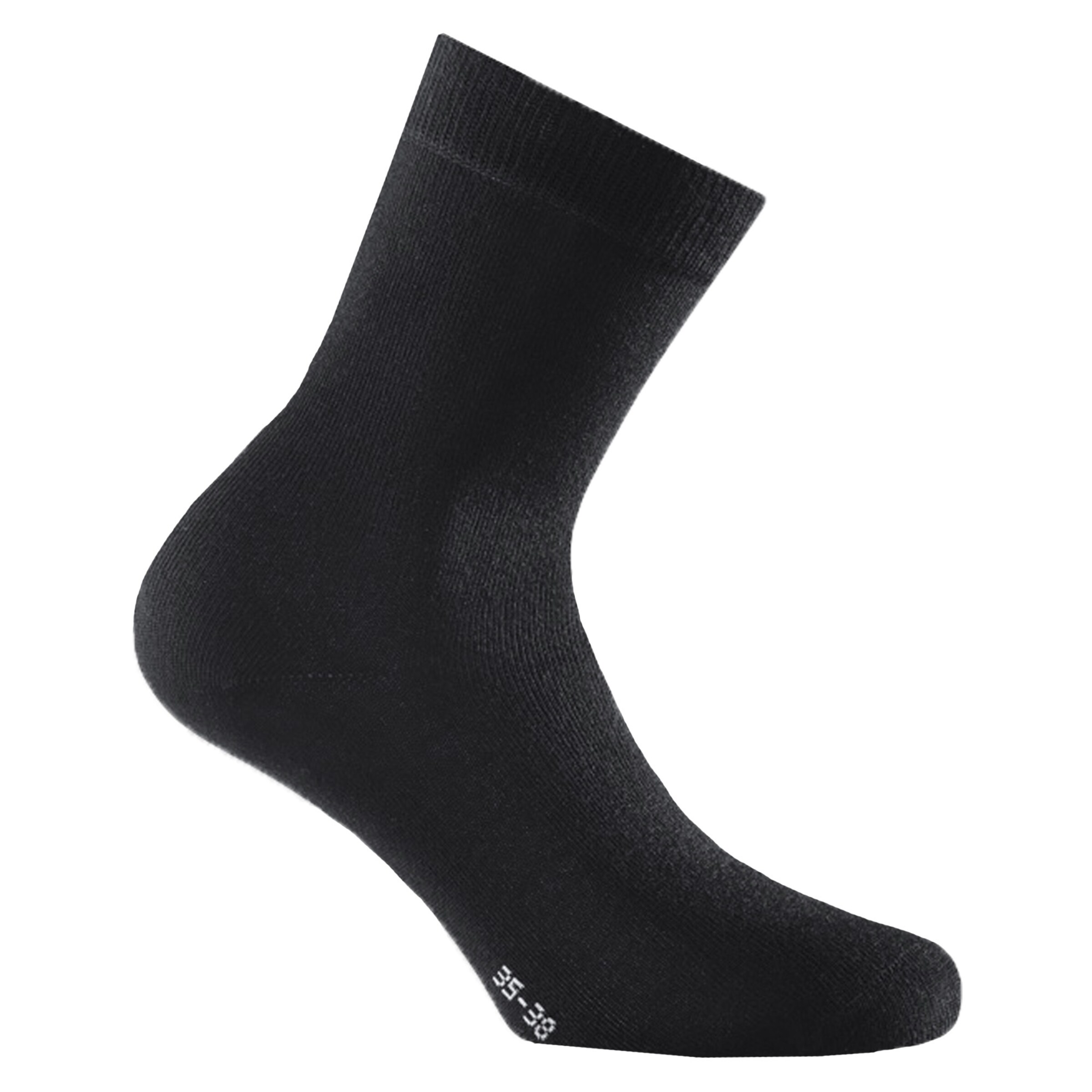 Rohner Basic Socken in Schwarz