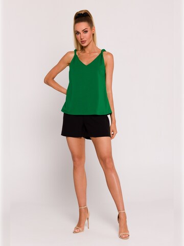 made of emotion - Top en verde