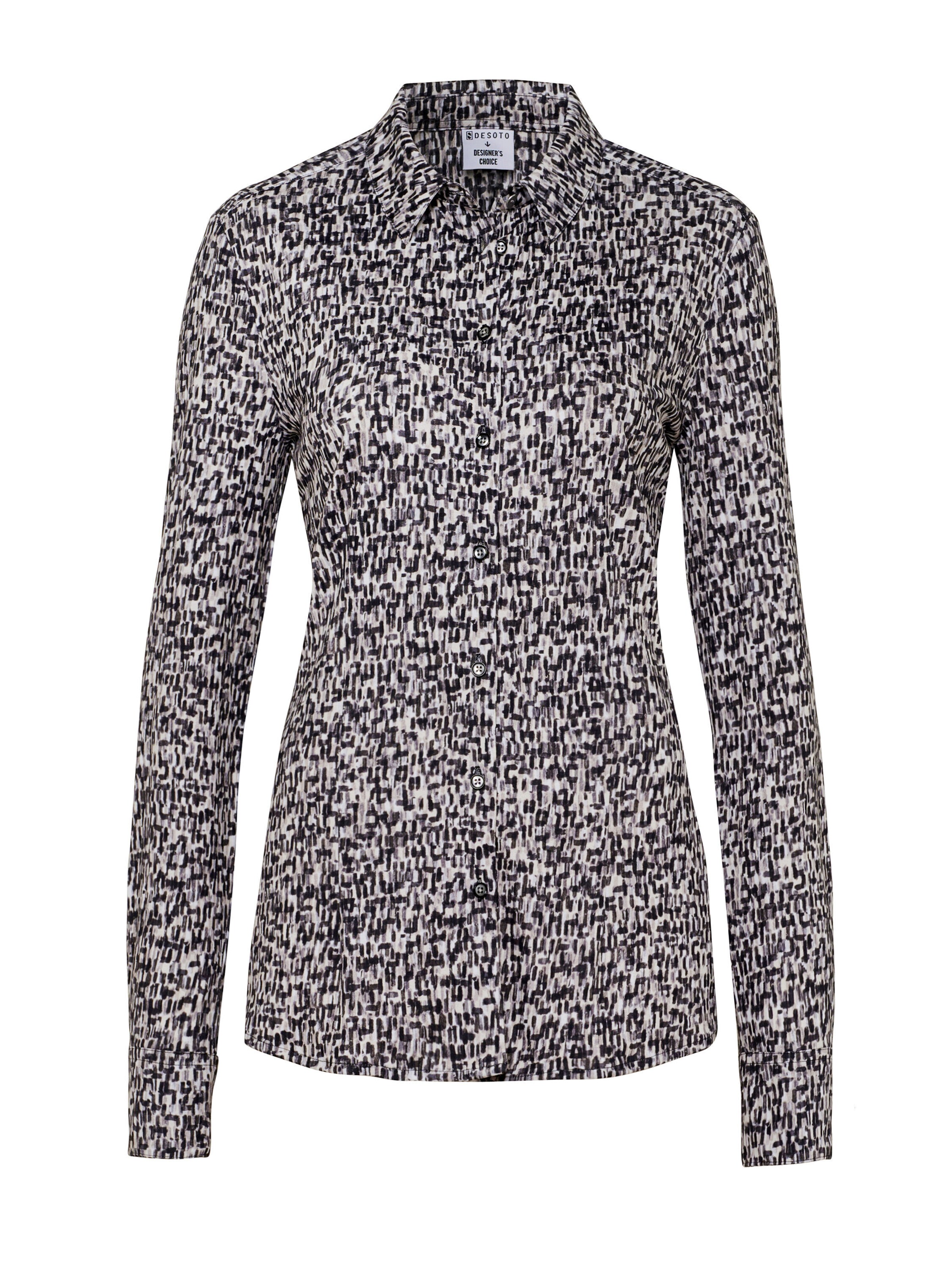 Chemisier DESOTO en gris : devant