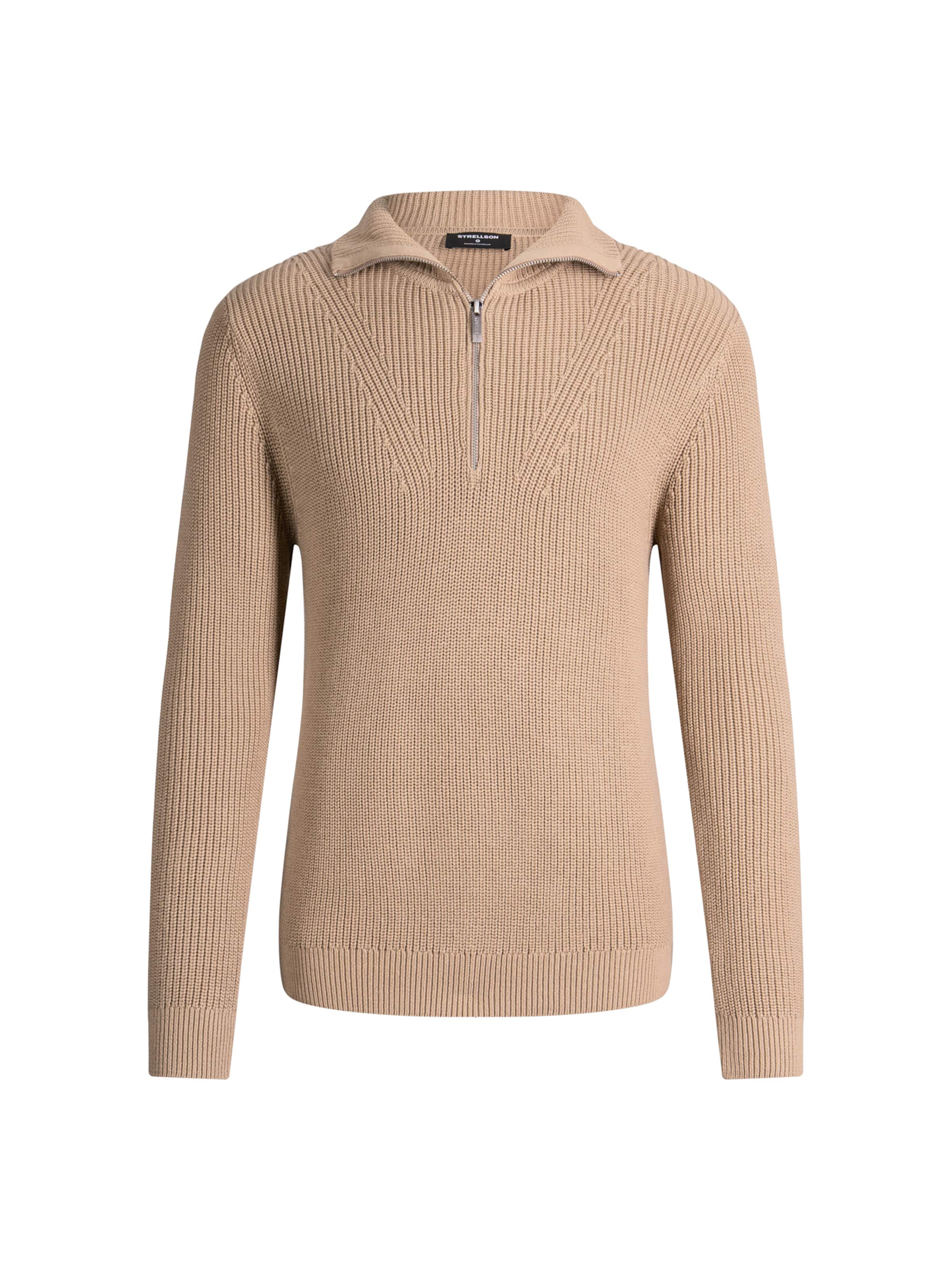 STRELLSON Pull-over en L en beige, Vue avec produit