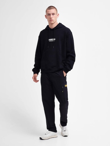 Barbour International Sweatshirt 'Simons' in Schwarz