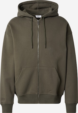 Veste de survêtement NCO en vert : devant