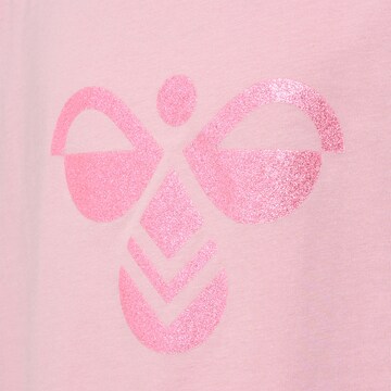 Hummel T-shirt 'Diez' i rosa