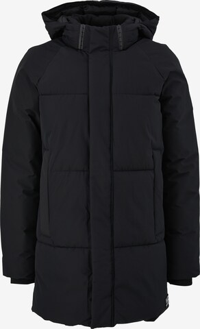 Parka d’hiver QS en noir : devant