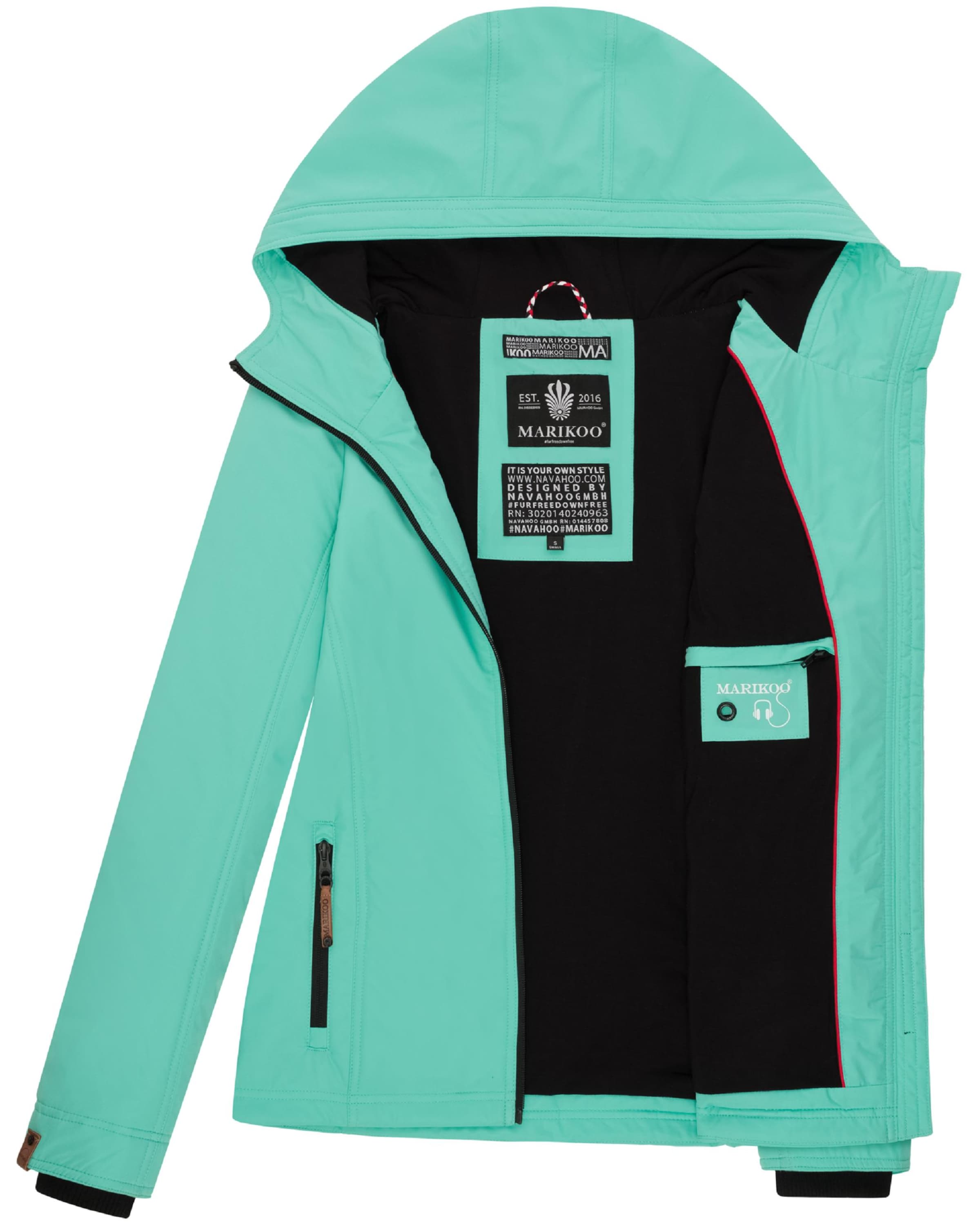 MARIKOO Преходно яке 'Brombeere' в синьо