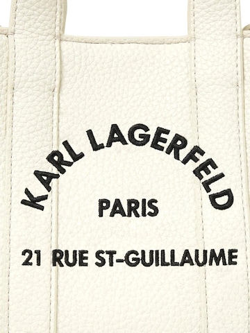 Karl Lagerfeld Handtasche 'Essentials'‌‌‌‌‌‌‌‌‌ in Weiß