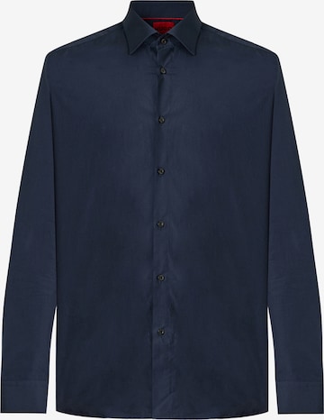 HUGO Πουκάμισο 'Valerio' σε μπλε: μπροστά