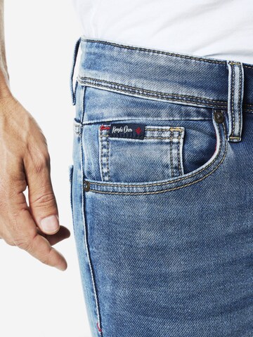 KOROSHI Slimfit Jeans i blå