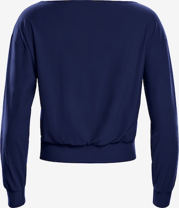 mėlyna Winshape Sportiniai marškinėliai 'LS003LS'