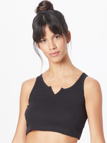 Champion Authentic Athletic Apparel Sports Top in Black: front