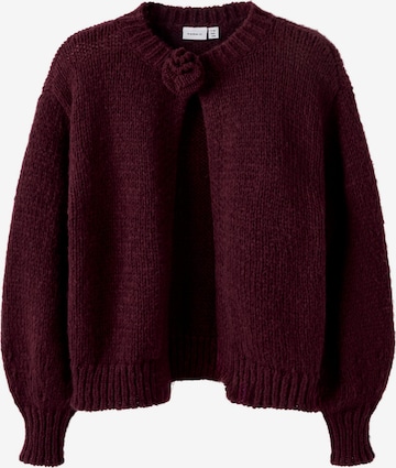 Cardigan NAME IT en rouge : devant