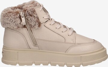 Sneaker alta di CAPRICE in beige