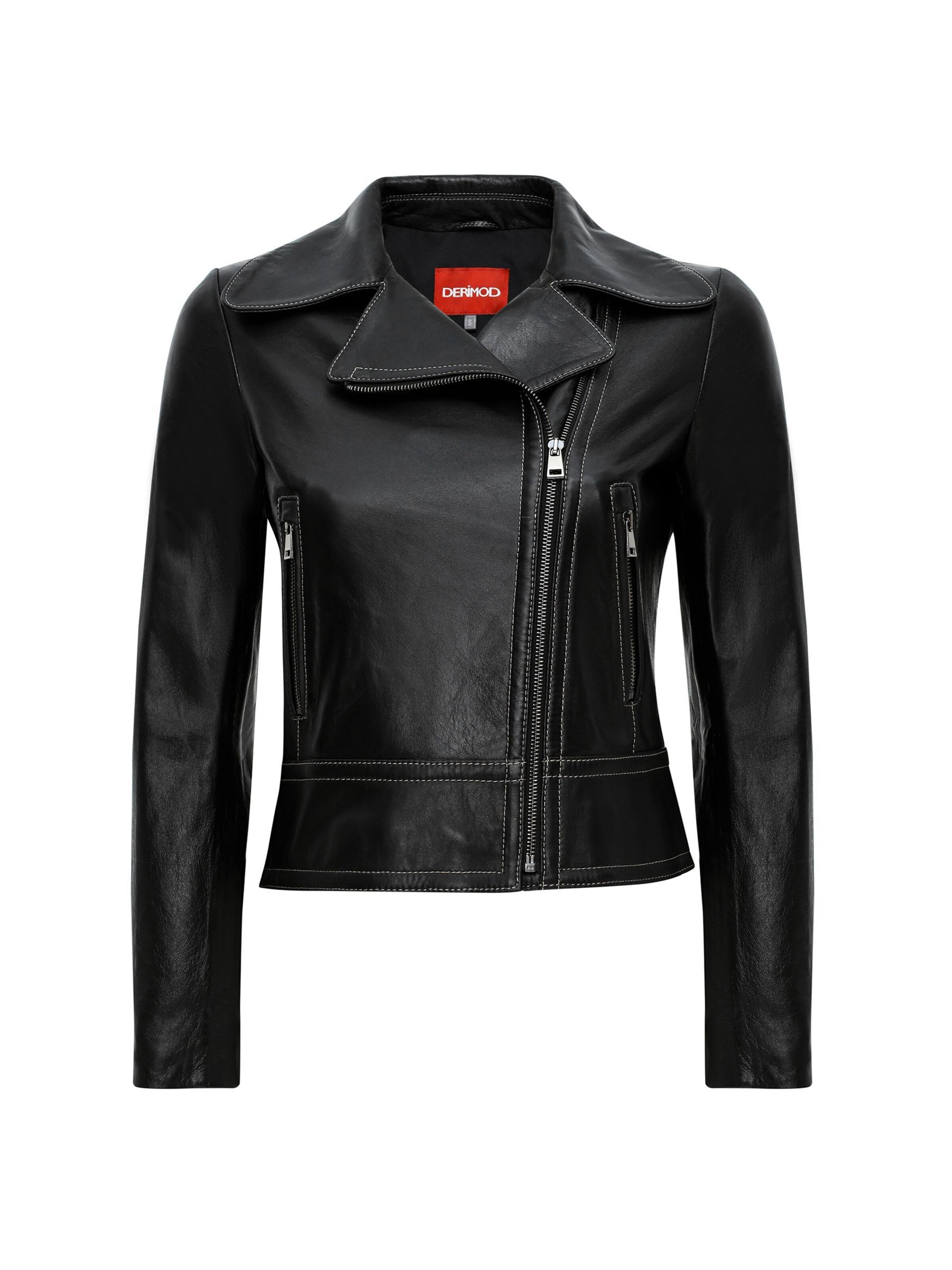 Derimod Jacke in Schwarz: Vorderseite