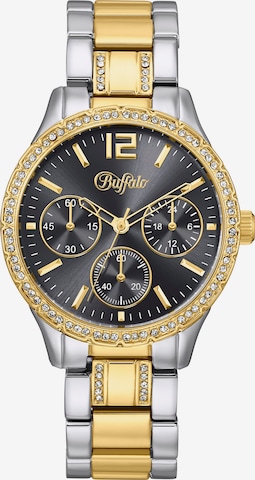 BUFFALO Analog Watch in Gold: front