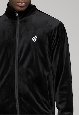 ROCAWEAR Sweatvest 'Ace' in Zwart