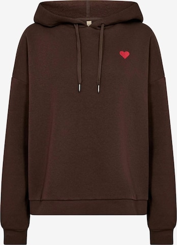 Soyaconcept Collegepaita värissä ruskea: etupuoli