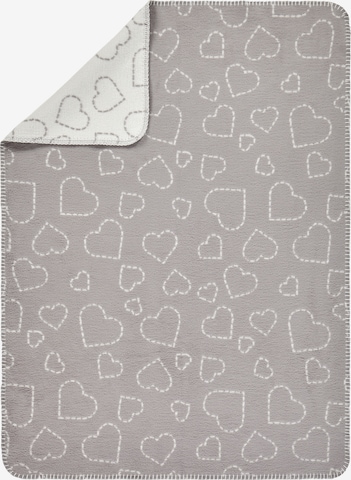 ALVI Baby Blanket in Grey: front