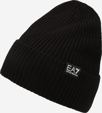 EA7 Emporio Armani Шапка в Черный: спереди