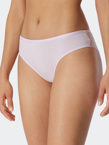 SCHIESSER Panty ' Lace ' in Pink: front