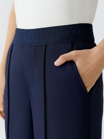 OUI Regular Hose 'Lacy' in Blau
