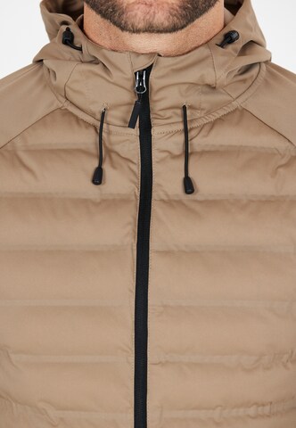 ENDURANCE Athletic Jacket 'Sander' in Brown