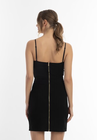 faina Cocktail Dress in Black