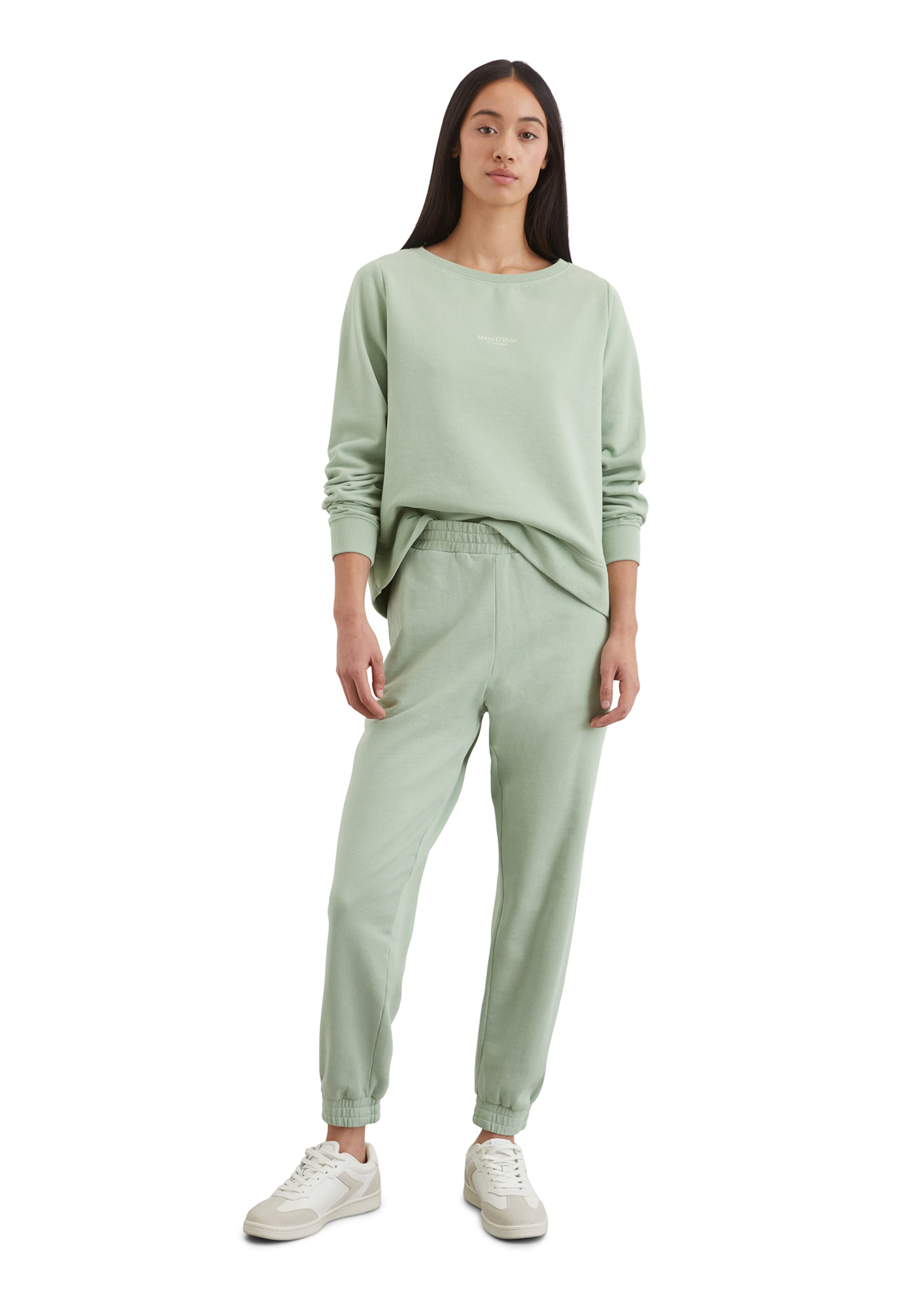 Marc O'Polo Tapered Hose in Grün