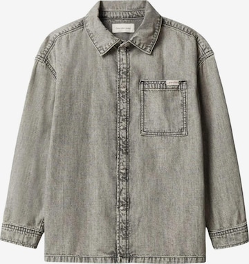 Calvin Klein Kids Regularny krój Koszula 'DENIM SHIRT' w kolorze szary: przód