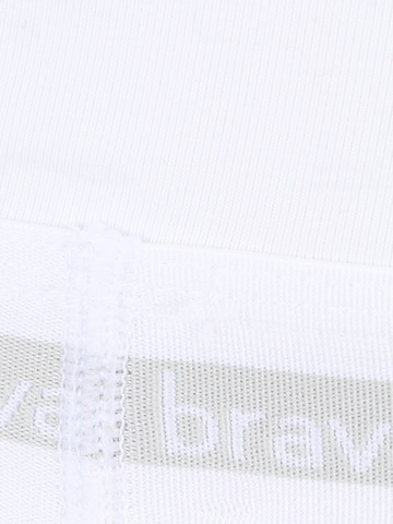Bravado Designs Trikotni nedrčki Nedrček za doječe mamice | bela barva