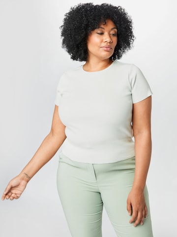 Guido Maria Kretschmer Curvy - Camisa 'Darja' em branco: frente