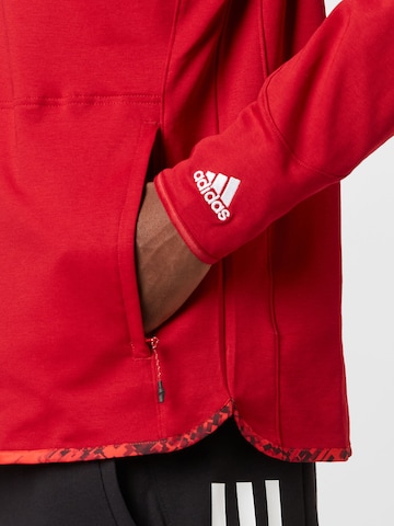 ADIDAS SPORTSWEAR Sportsweatshirt 'Donovan Mitchell Inno' in Rood