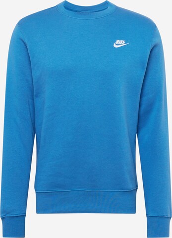 Felpa di Nike Sportswear in blu: frontale