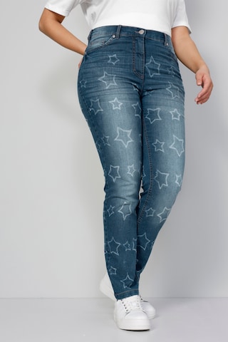 MIAMODA Regular Jeans in Blau