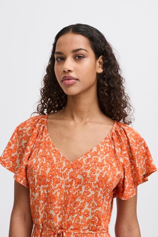 ICHI Jurk 'IHAya' in Oranje