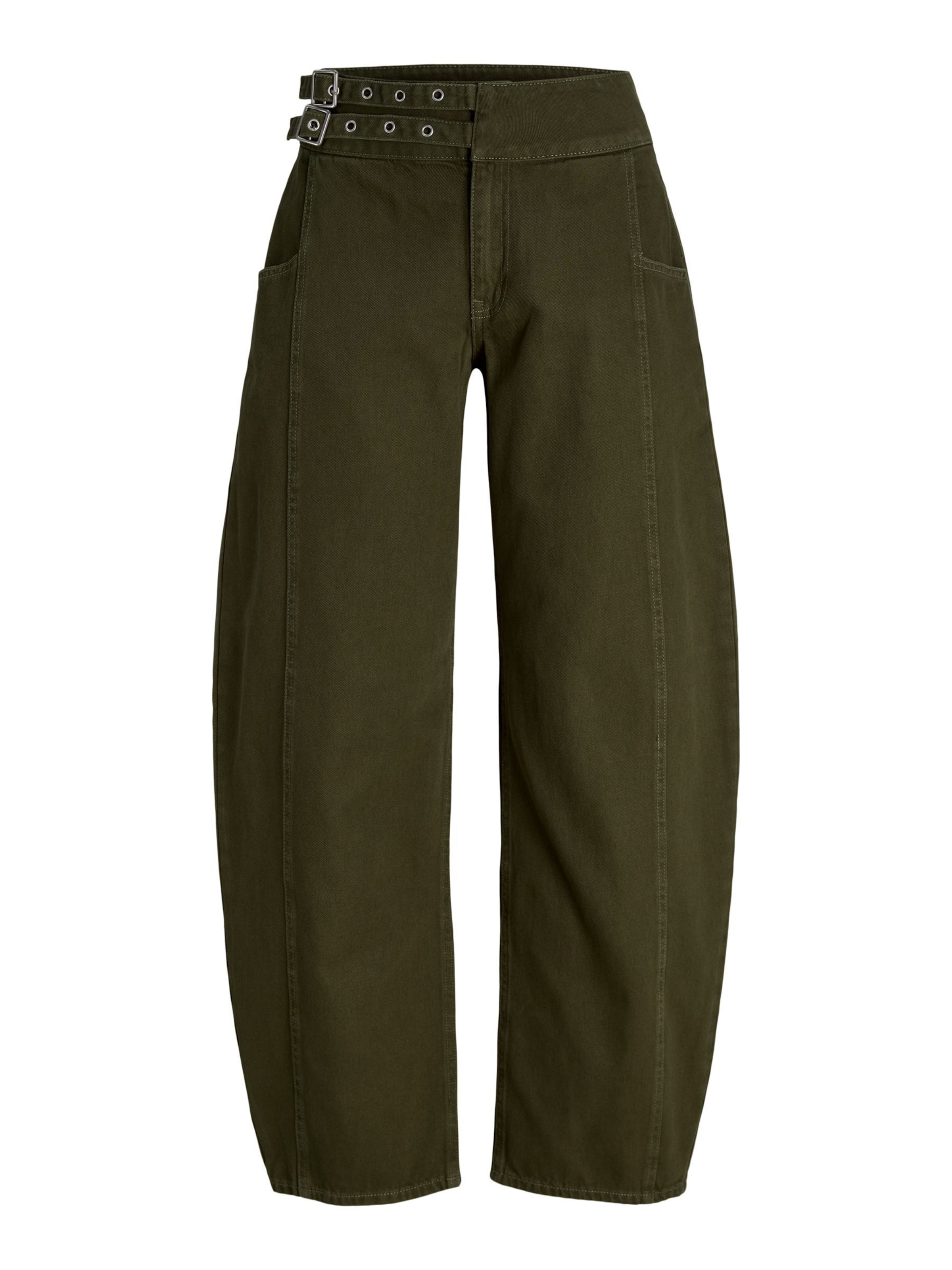 regular Pantaloni di JJXX in verde: frontale