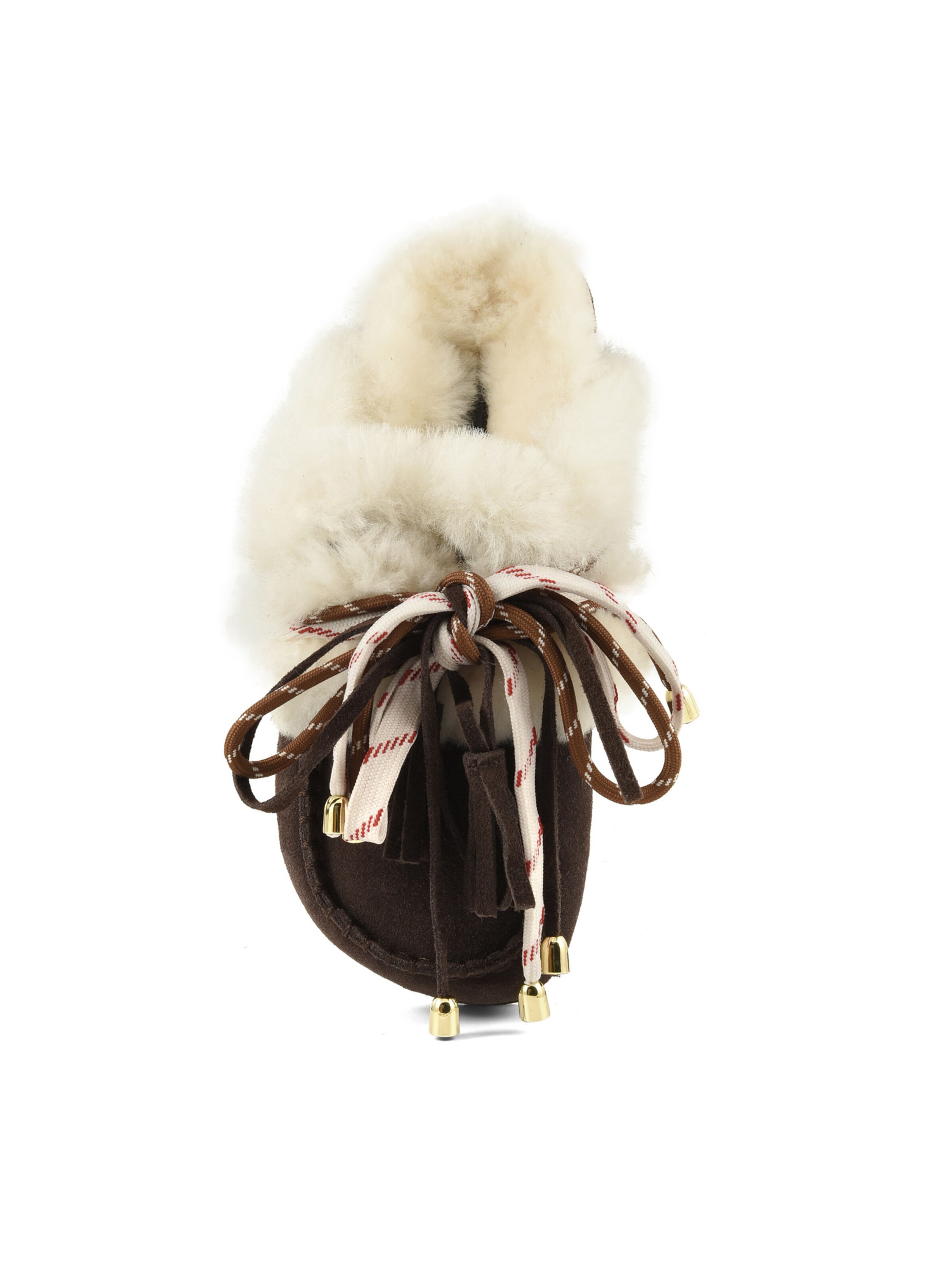 Zoccoletto di COLORS OF CALIFORNIA in marrone: frontale