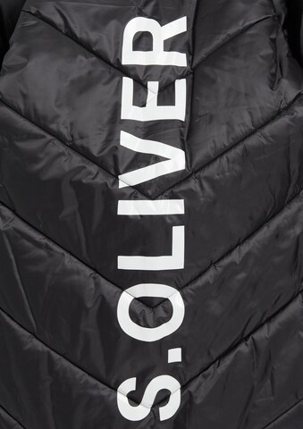 s.Oliver Winterjacke in Schwarz: oben