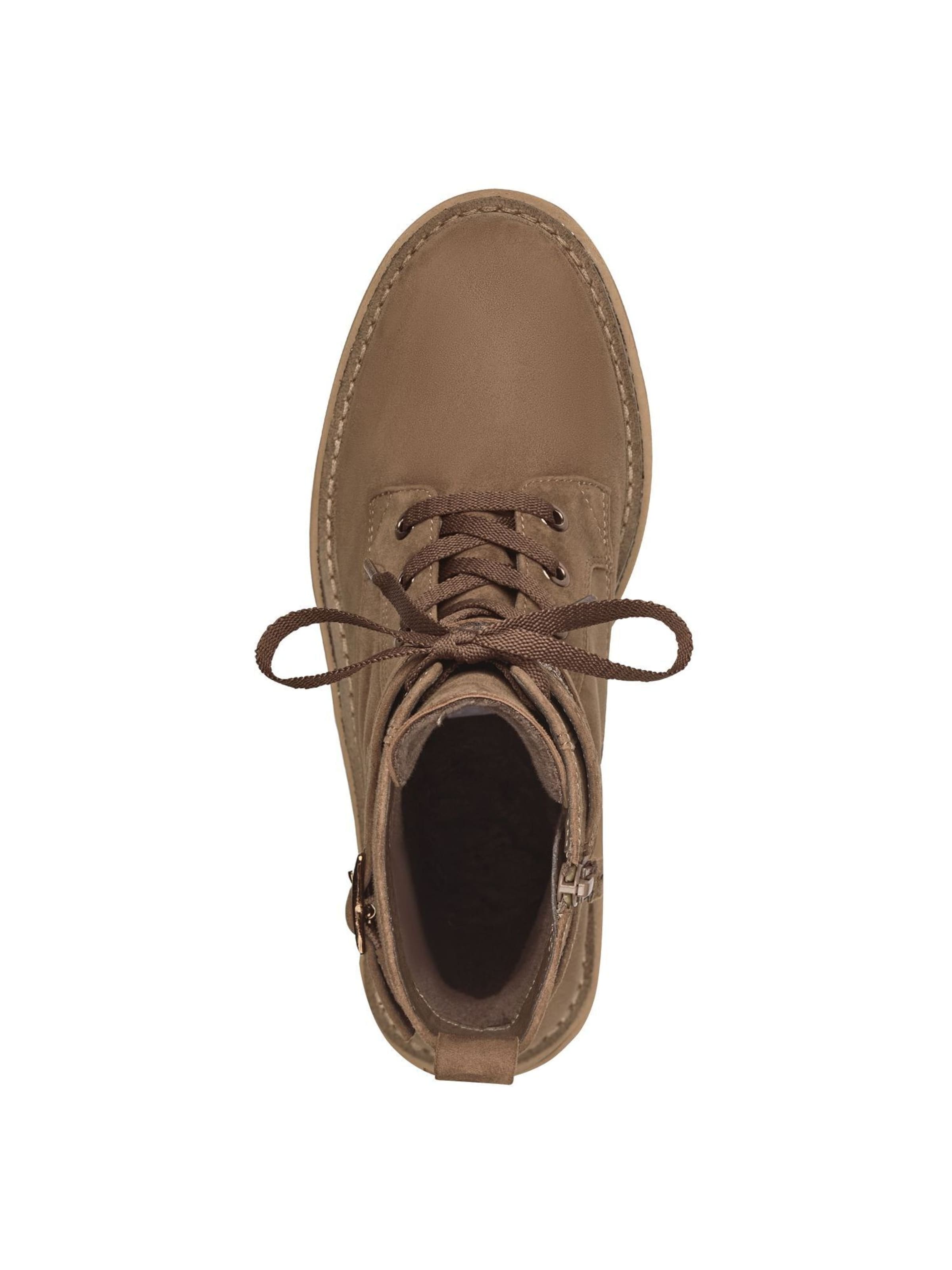 Tamaris Schnürstiefelette in Braun
