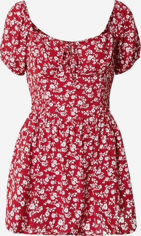 Robe 'SOFIA FRANCHISE' HOLLISTER en rouge : devant